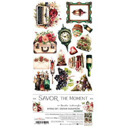 Savor the Moment - Craft o'clock - zestaw dodatków do scrapbookingu - Moment