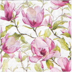 Serwetka 33x33cm - Blooming magnolia