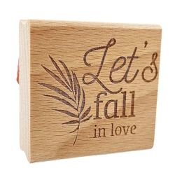 Stempel - Lets fall in love - Project Prezent