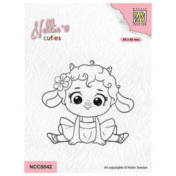Stempel - Nellie`s - NCCS042 Little Lamb owieczka