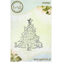 Stempel polimerowy - Choinka 3 - Agateria