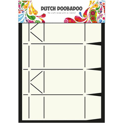Szablon do odrysowania i wycinania Dutch Doobadoo -  kartonik na mleko