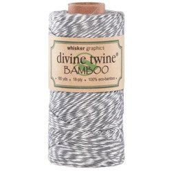 Sznurek Oyster & White Eco-Bamboo Divine Twine - 1 m