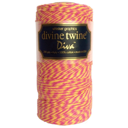 Sznurek - Raspberry Lemonade  - Divine Twine - 1 m