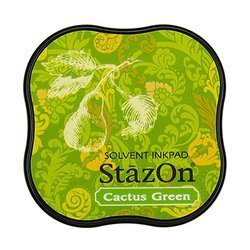 TSUKINEKO - Midi StazOn Stempelkissen - Cactus Green
