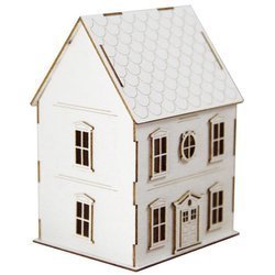 Tekturka - Tiny Family house 3D - Mikro Domek rodzinny 3D (do boxa 10cm)