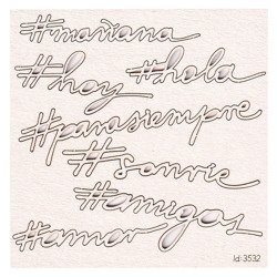 Tekturka - #para siempre - Brush art script  - Scrapiniec