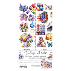 Tulip Love - Craft o'clock - zestaw dodatków - miks
