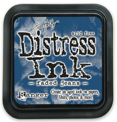 Tusz Distress Ink Pad - Ranger - Tim Holtz - Faded Jeans