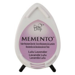 Tusz Memento Dew Drop - Lulu Lavender - Tsukineko fioletowy