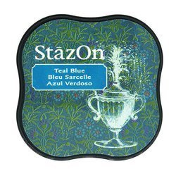 Tusz Midi StazOn - Teal Blue - turkusowy