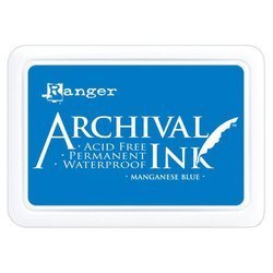 Tusz wodoodporny Archival Pad - Ranger - Manganese Blue
