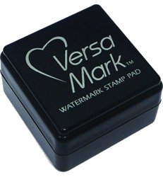 Versamark Small Ink Pad - Clear- przezroczysty tusz do efektu znaku wodnego