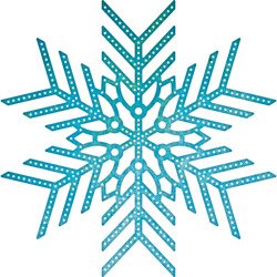 Wykrojnik - Cheery Lynn - Snowflake Delight 2 - B609 śnieżynka