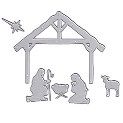 Wykrojnik - First Edition - Nativity / szopka