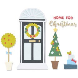 Wykrojnik Sizzix Thinlits - Home for Christmas