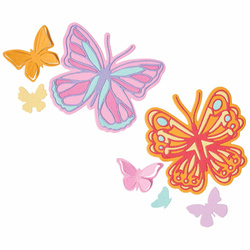 Wykrojnik Sizzix Thinlits - Spring Wings motyle