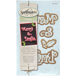 Wykrojnik - Spellbinders - Merry & Bright S2-184