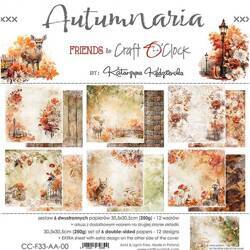 Zestaw papierów 30,5x30,5 - Craft o'clock - Autumnaria