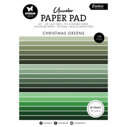 Zestaw papierów A5 - StudioLight - Christmas greens