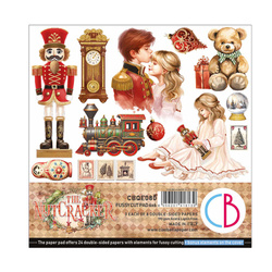 Zestaw papierów do scrapbookingu 15x15cm - Ciao Bella - The Nutcracker