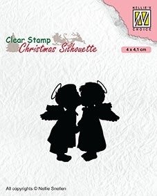 Stempel - Nellie`s Choice - CSIL012 aniołki