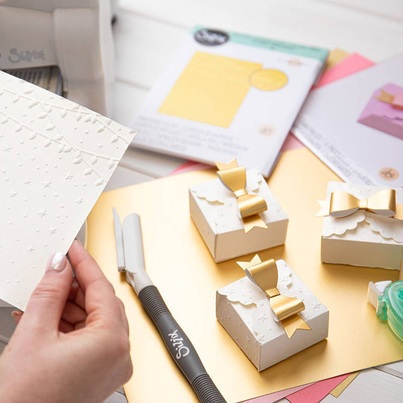 Sizzix Juego De Troqueles Thinlits 9PK Macramé Card Front