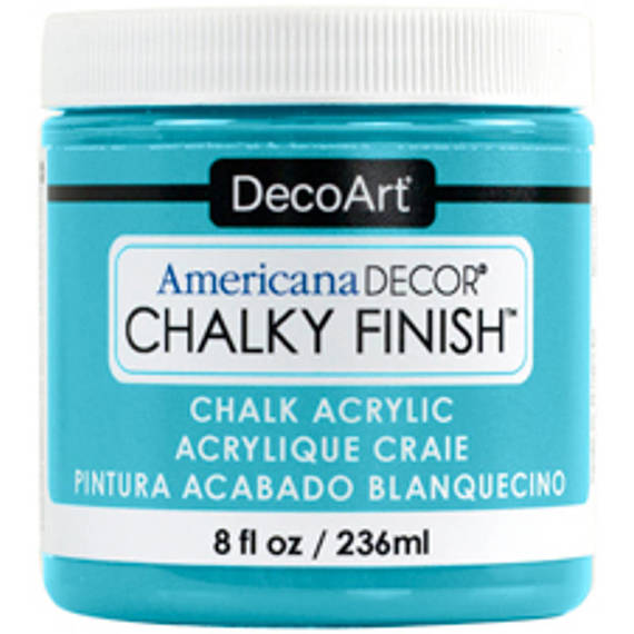 Americana Decor - Escape - Chalky Finish 236ml farba kredowa - Jasny Niebieski