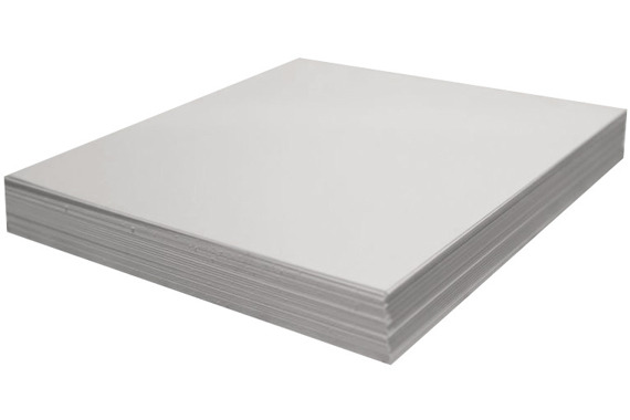 Arkusz papieru biały 30x30 - Rzeczy z papieru