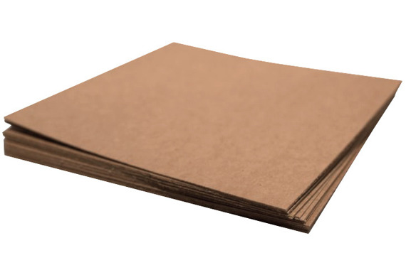Arkusz papieru kraft 30x30 - Rzeczy z papieru