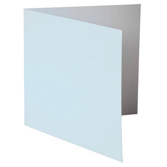 Baza do kartki błękitna 14x14 - Rzeczy z papieru
