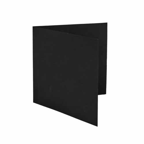 Baza do kartki czarna 14x14 - Rzeczy z papieru