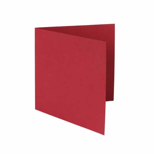 Baza do kartki czerwona 14x14 - Rzeczy z papieru