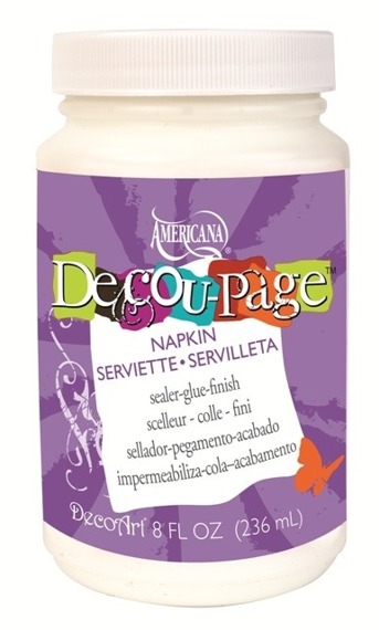 Decoupage napkin 236ml - klej do serwetek - DecoArt