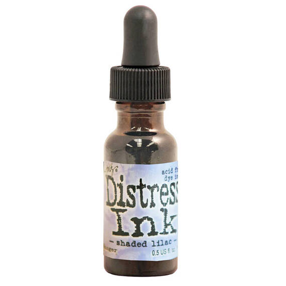 Distress Ink Reinker - Shaded Lilac - Uzupełniacz do poduszki z tuszem Distress