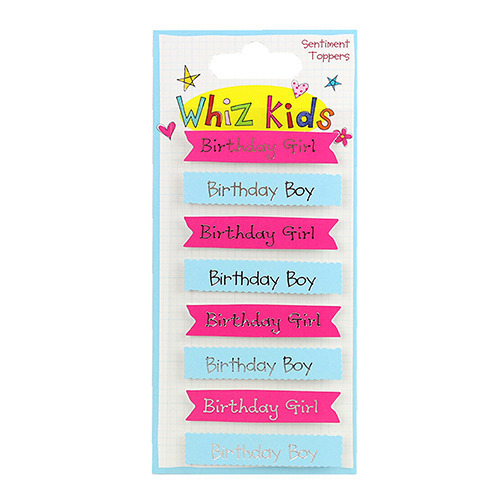 Elementy papierowe banerki urodzinowe - Sentiment - Whiz Kids