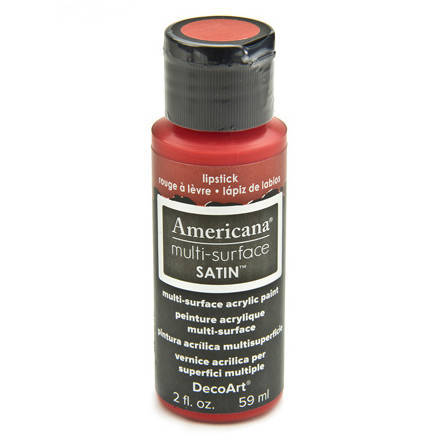Farba akrylowa Americana Multi-Surface - Deco Art - Lipstick 59ml