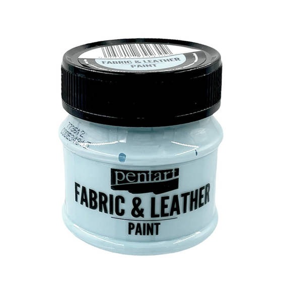 Farba do tkanin i skór - fabric & leather paint - niebieskie niebo / sky blue 50ml - Pentart