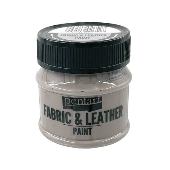 Farba do tkanin i skór - fabric & leather paint - piasek / sand  50ml - Pentart