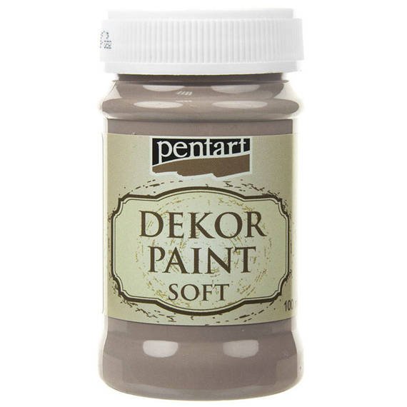 Farba kredowa Dekor Paint czekolada/milk-chocolate 100ml - Pentart