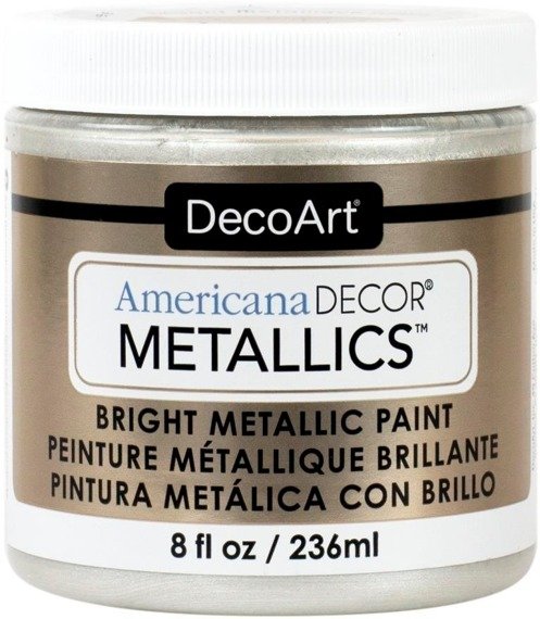 Farba metaliczna Americana Decor Metallics - Pearl 236ml