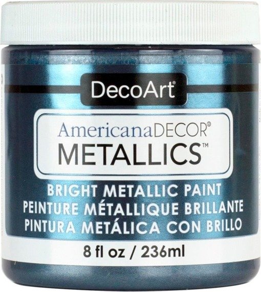 Farba metaliczna Americana Decor Metallics - Pewter 236ml