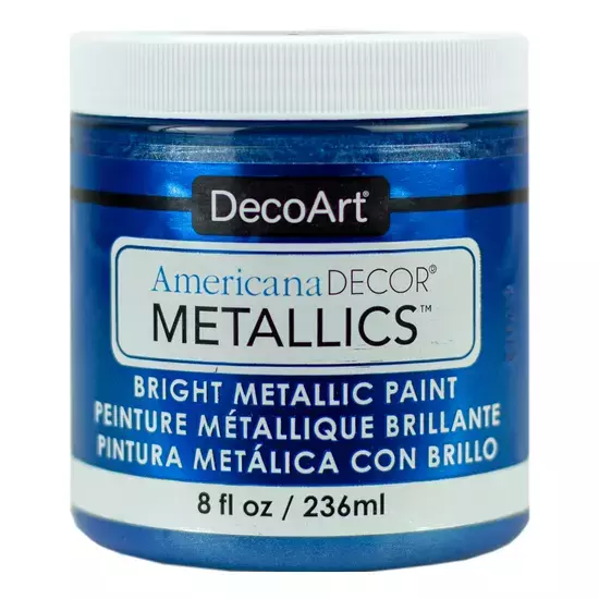 Farba metaliczna Americana Decor Metallics - Sapphire 236ml