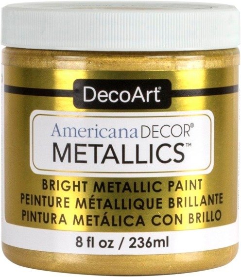 Farba metaliczna Americana Decor Metallics - Soft Gold 236ml