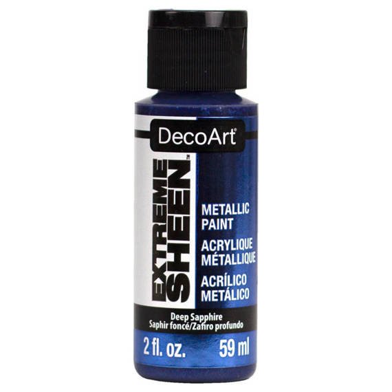 Farba metaliczna Extreme Sheen - DecoArt - Deep Sapphire 59ml