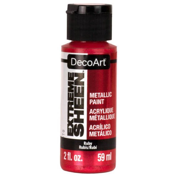 Farba metaliczna Extreme Sheen - DecoArt - Ruby 59ml