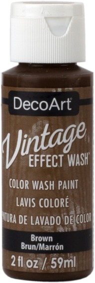 Farba postarzająca Vintage Effect Wash - Brown 59ml