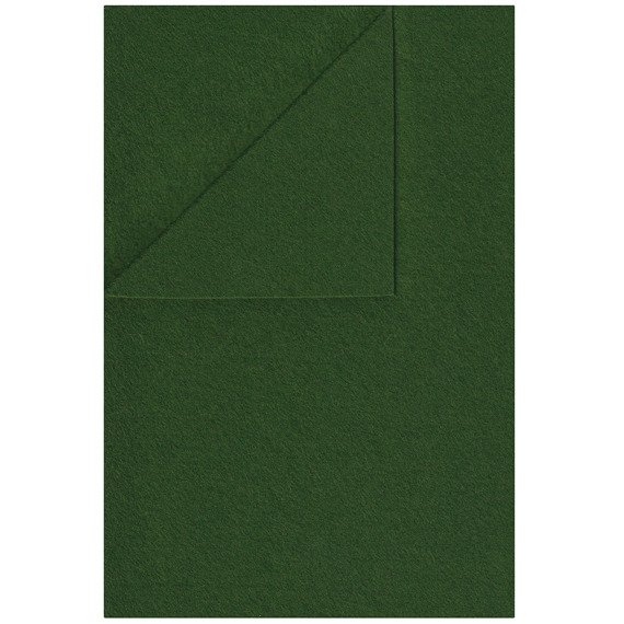 Filc 100% wełny 5643 ciemny zielony liść 20x30cm - 1szt