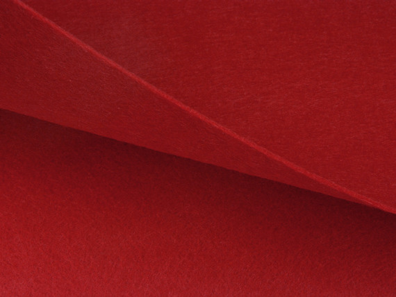 Filc poliestrowy 20x30cm czerwony