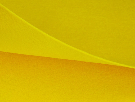 Filc poliestrowy 20x30cm jasny żółty